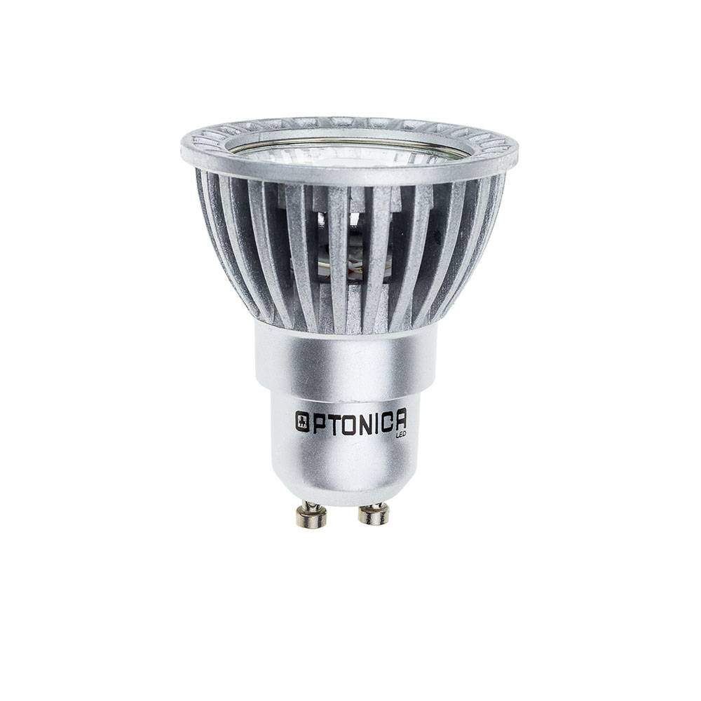 1263 4W LED СПОТ GU10 220V 50° COB – Студено Бяла - Image 1