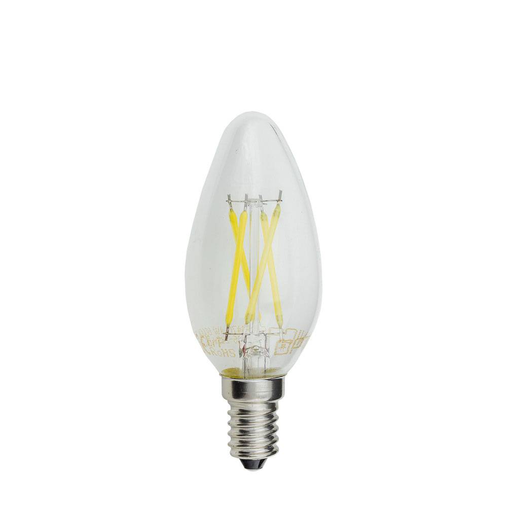 1469 LED КРУШКА ФИЛАМЕНТ КЕНДЪЛ 4W 400LM E14 175-265V ДИМИРАЩА 4000K - Image 1