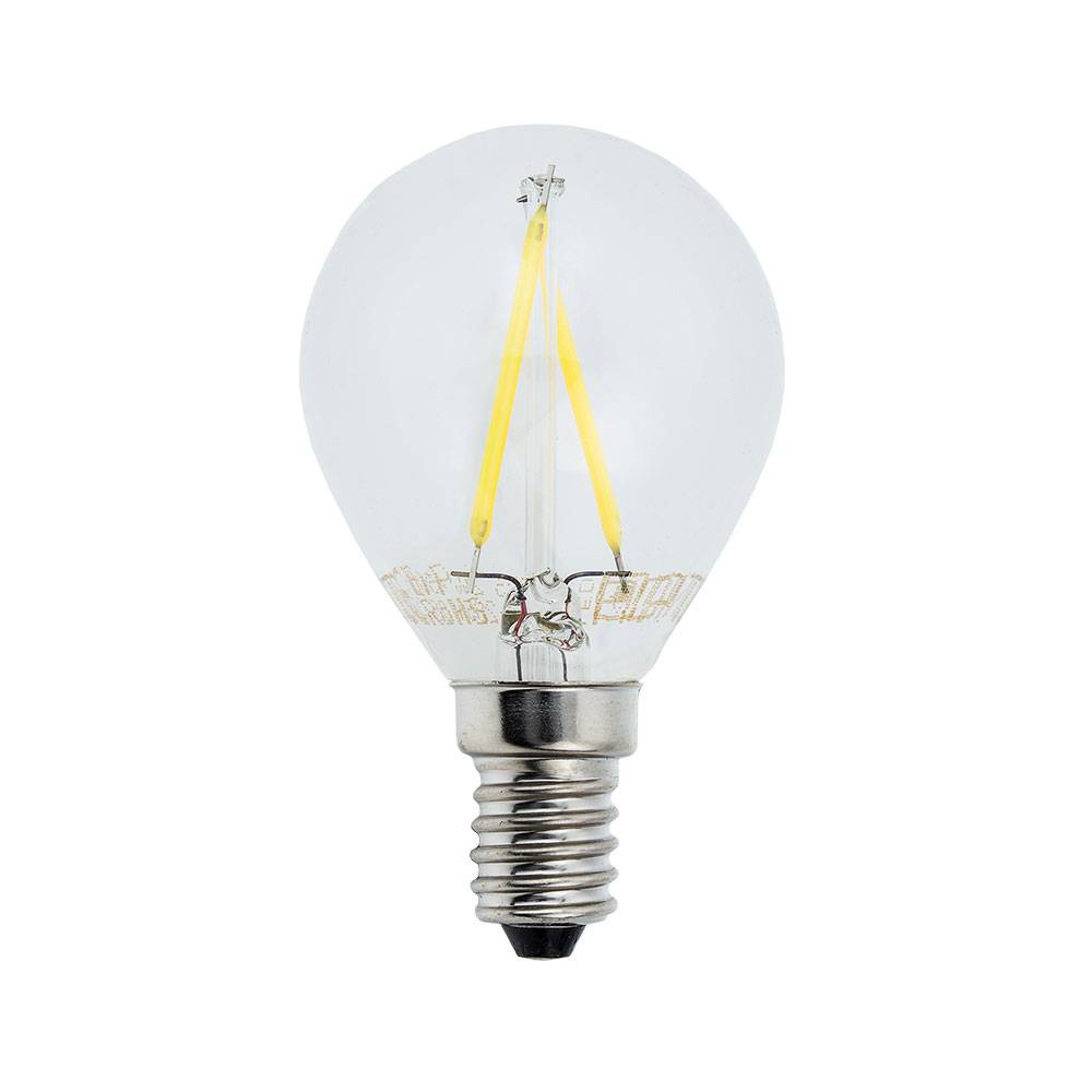 1475 LED КРУШКА ФИЛАМЕНТ G45 2W 200LM E14 175-265V 4500К - Image 1