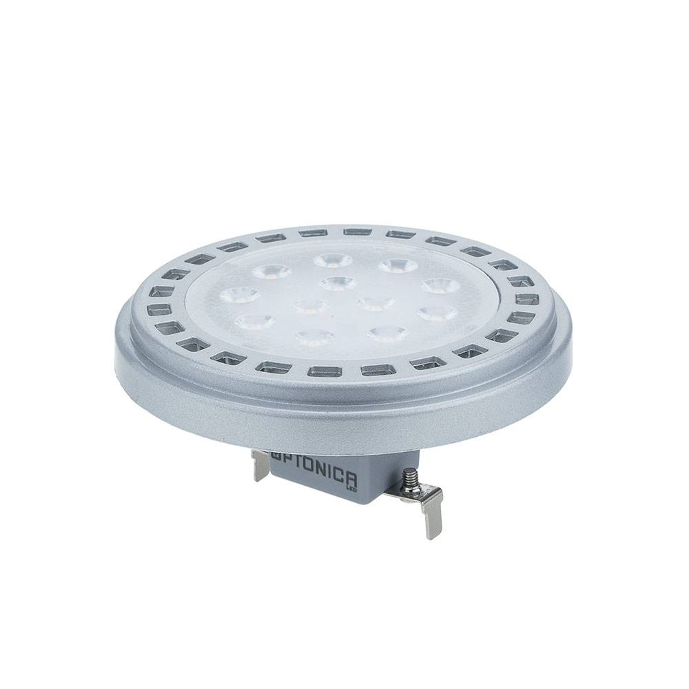 1527 12W LED КРУШКА AR111/G53 12V 30° – EPISTAR – Неутрално Бяло - Image 1