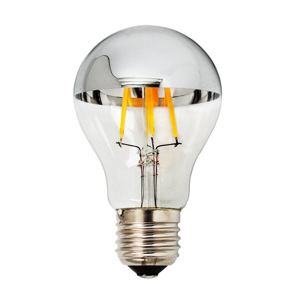 1879 LED КРУШКА ФИЛАМЕНТ E27 A60 4W 175-265V 400LM 2700K СРЕБРИСТ ЕФЕКТ - Image 1