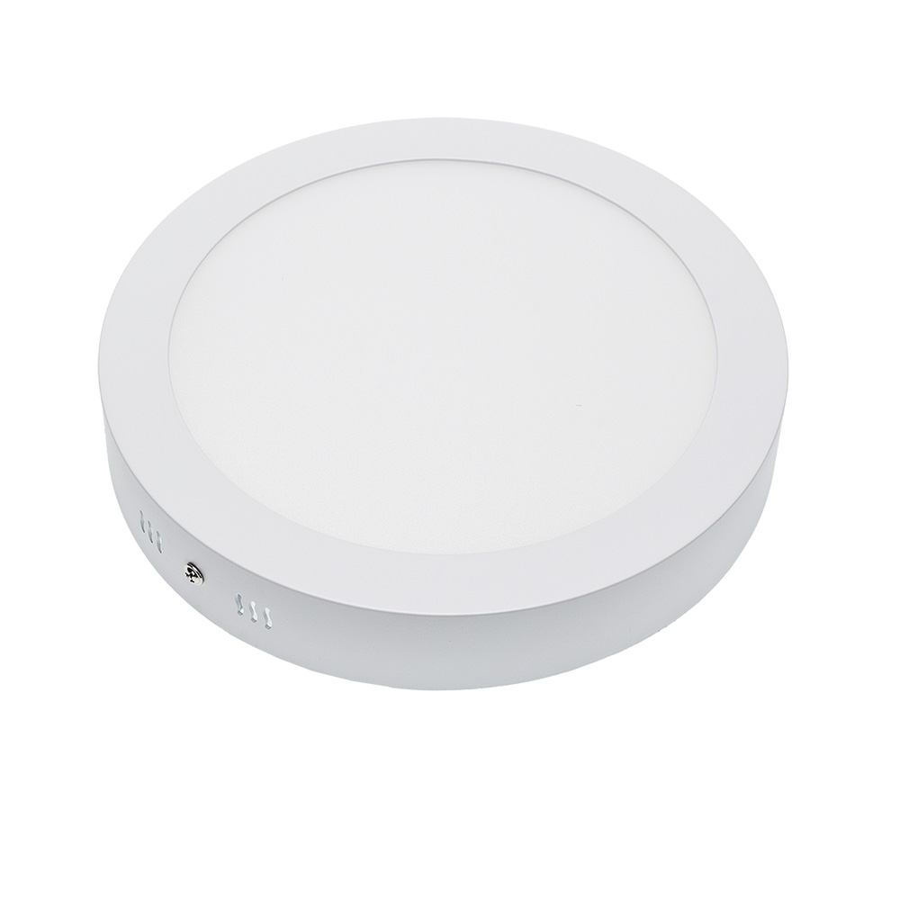 2409 18W LED ПАНЕЛ ЗА ВЪНШЕН МОНТАЖ КРЪГЪЛ AC85-260V 50-60Hz 2800K - Image 1