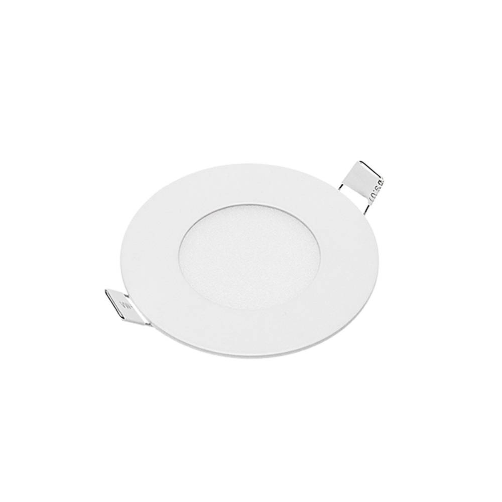 2433 3W LED МОДУЛ ЗА ВГРАЖДАНЕ КРЪГЪЛ AC85-265V – С ДРАЙВЕР – Топло Бяла - Image 1