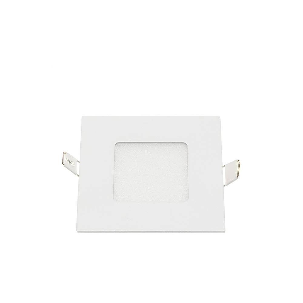 2446 3W LED МОДУЛ ЗА ВГРАЖДАНЕ КВАДРАТЕН AC85-265V – С ДРАЙВЕР – Топло Бяла - Image 1