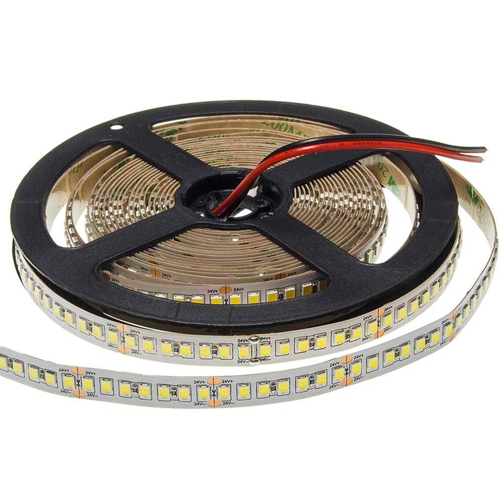 4453 24V LED ЛЕНТА 1ролка-5м, 2835 196L/M 12MM 20W/M 2100LM/M IP65 – Топло Бяла - Image 1