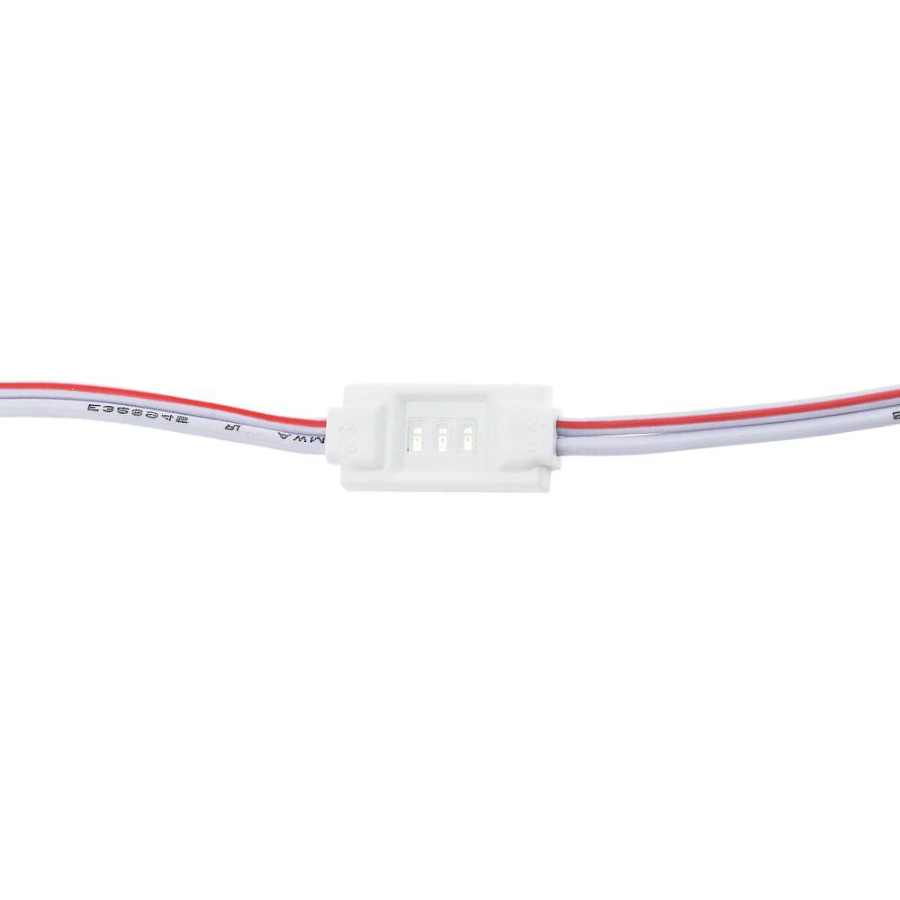4535 0.36W LED МОДУЛ 3 3014 DC12V 120° ЗЕЛЕН 18*8*2.9mm IP65 - Image 1