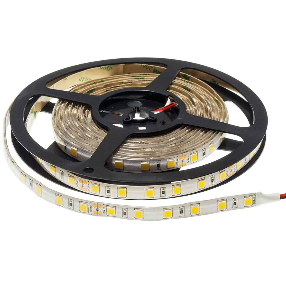 4854 24V LED ЛЕНТА 1ролка-5м, 5050 60 SMD/m ВЛАГОЗАЩИТЕНА – Неутрално Бяло - Image 1