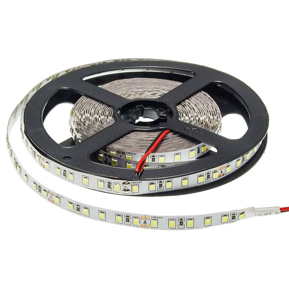 4856 24V LED ЛЕНТА 1ролка-5м, 2835 120 SMD/m НЕВЛАГОЗАЩИТЕНА – Студено Бяла - Image 1
