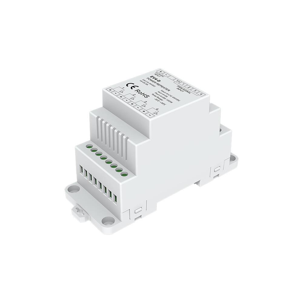6370 POWER REPEATER EV4-D 12-24VDC 5A*4CH MAX20A 240W/480W (12V/24V) 3KV ISOLATION - Image 1