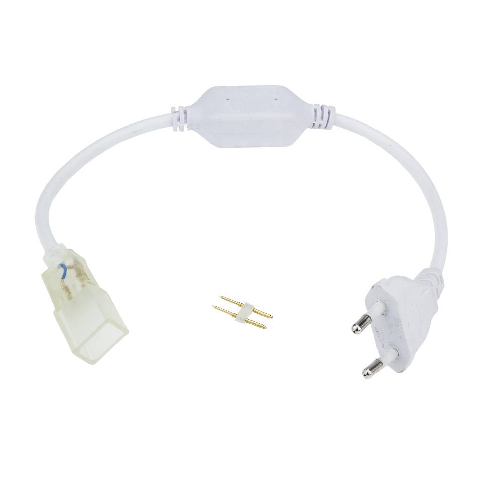 6635 LED ЗАХРАНВАЩ КАБЕЛ С ГРЕЦ + КОНЕКТОР ЗА ГЪВКАВ НЕОН 4580-4588 - Image 1