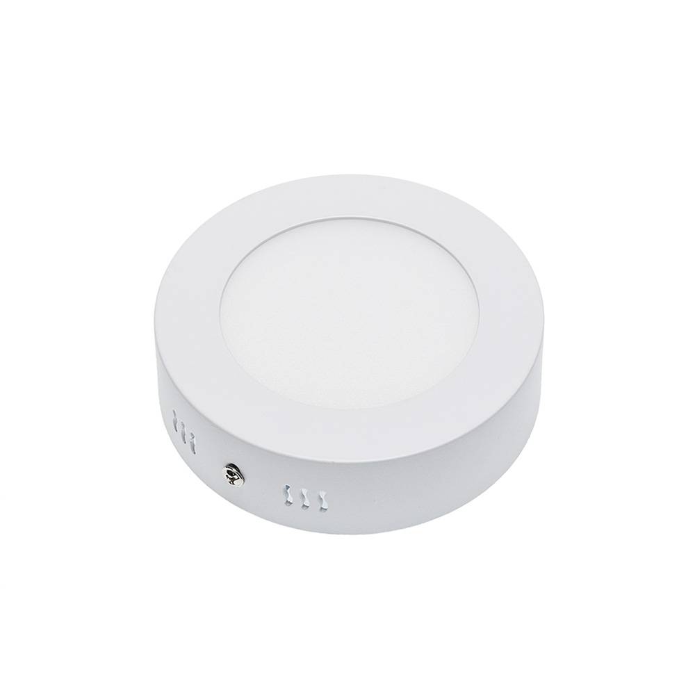2232 6W LED ПАНЕЛ ЗА ВЪНШЕН МОНТАЖ КРЪГЪЛ AC85-265V 50-60Hz – Топло Бяла - Image 1