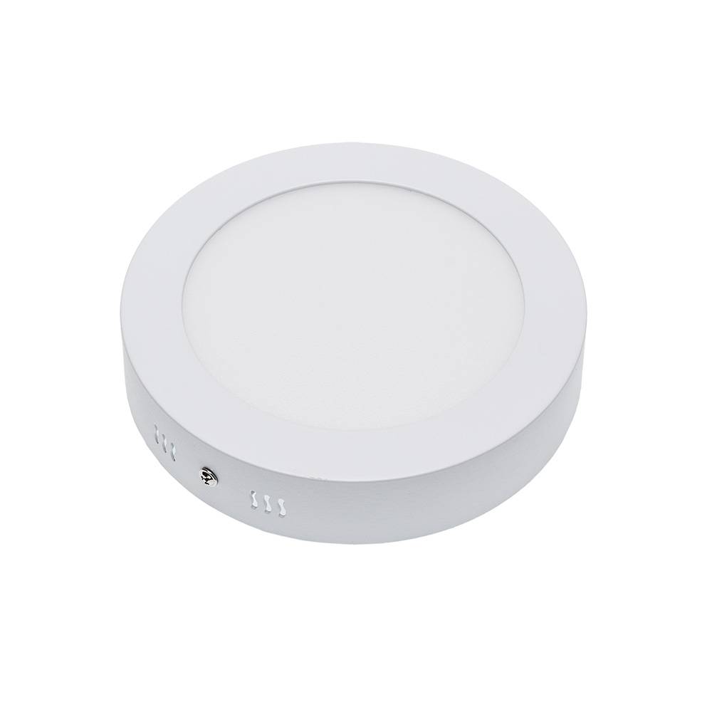 2244 12W LED ПАНЕЛ ЗА ВЪНШЕН МОНТАЖ КРЪГЪЛ AC85-265V 50-60Hz – Студено Бяла - Image 1