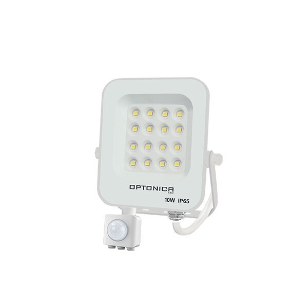 5762 LED SMD ПРОЖЕКТОР БЯЛ 10W 900LM AC220-240V 90° IP65 2700K + СЕНЗОР - Image 1