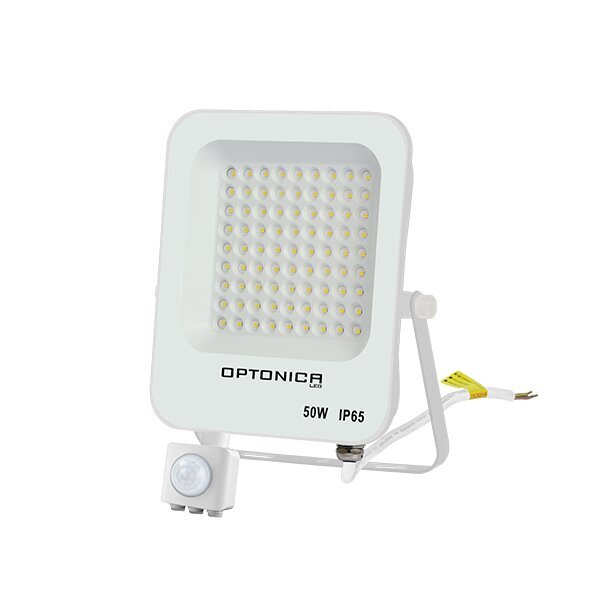 5770 LED SMD ПРОЖЕКТОР БЯЛ 50W 4500LM AC220-240V 90° IP65 4500K + СЕНЗОР - Image 1