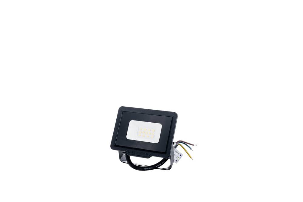 5917 10W LED SMD ПРОЖЕКТОР 800LM AC220-265V 120° IP65 ЧЕРЕН – Топло Бяла - Image 1