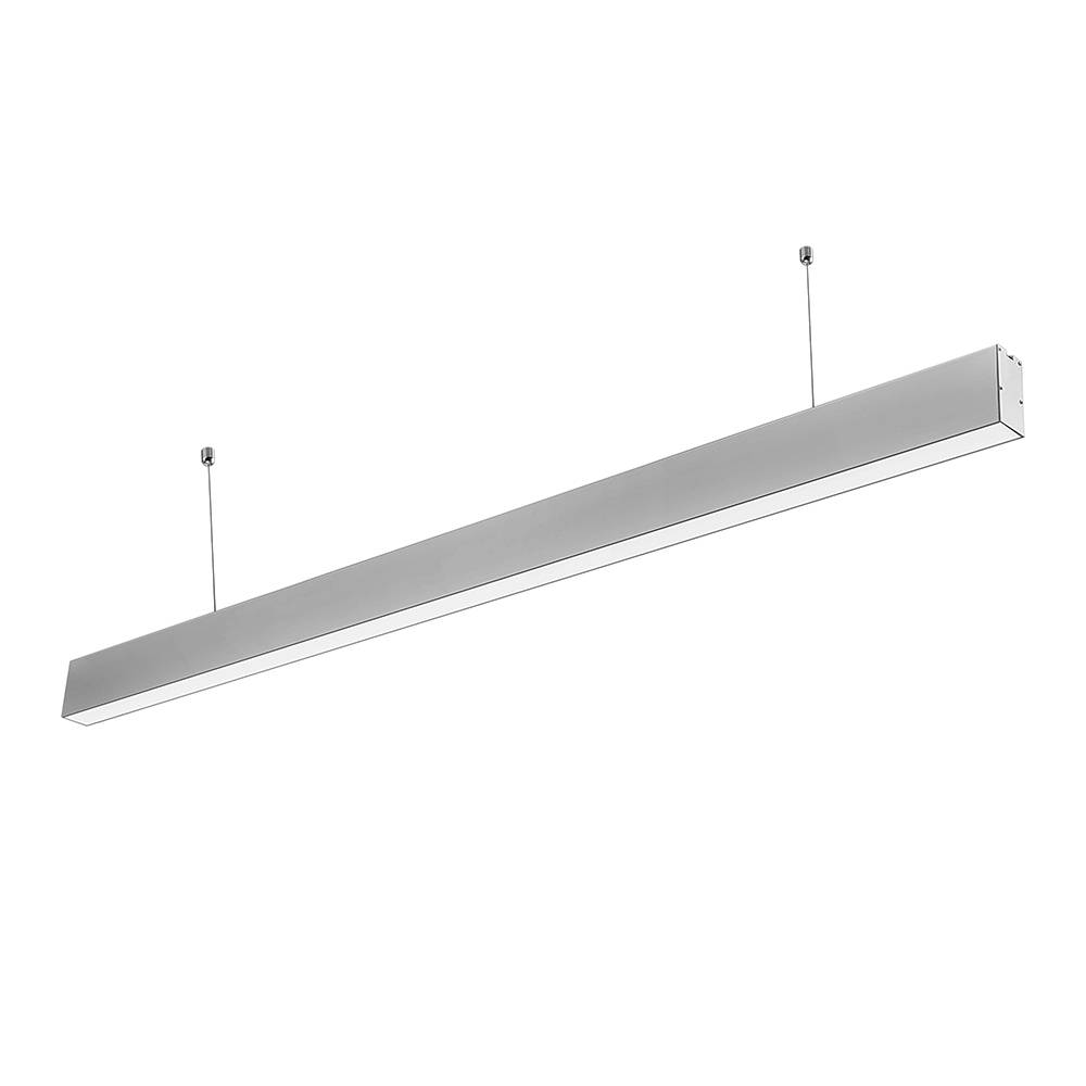 5374 40W LED ЛИНЕЕН ОСВЕТИТЕЛ ВИСЯЩ AC200-240V СРЕБЪРНО ТЯЛО - Image 1
