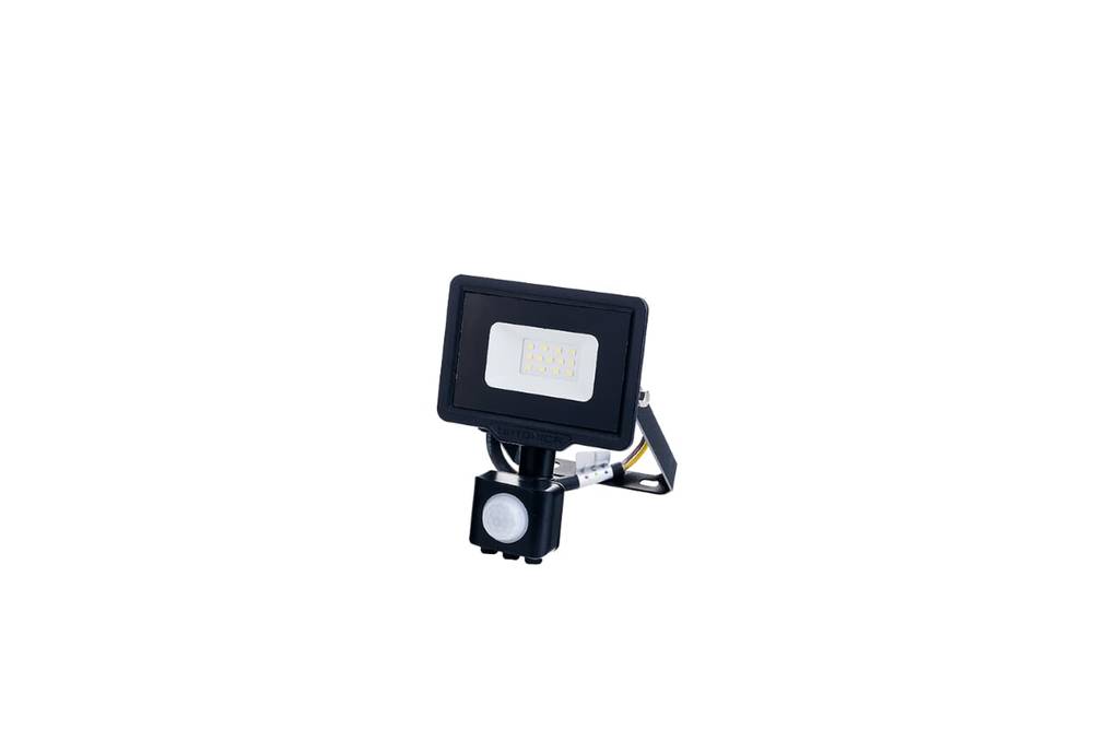 5941 10W LED SMD ПРОЖЕКТОР 800LM AC220-265V 120° IP65 СЪС СЕНЗОР, БЯЛ – Студено Бяла - Image 1