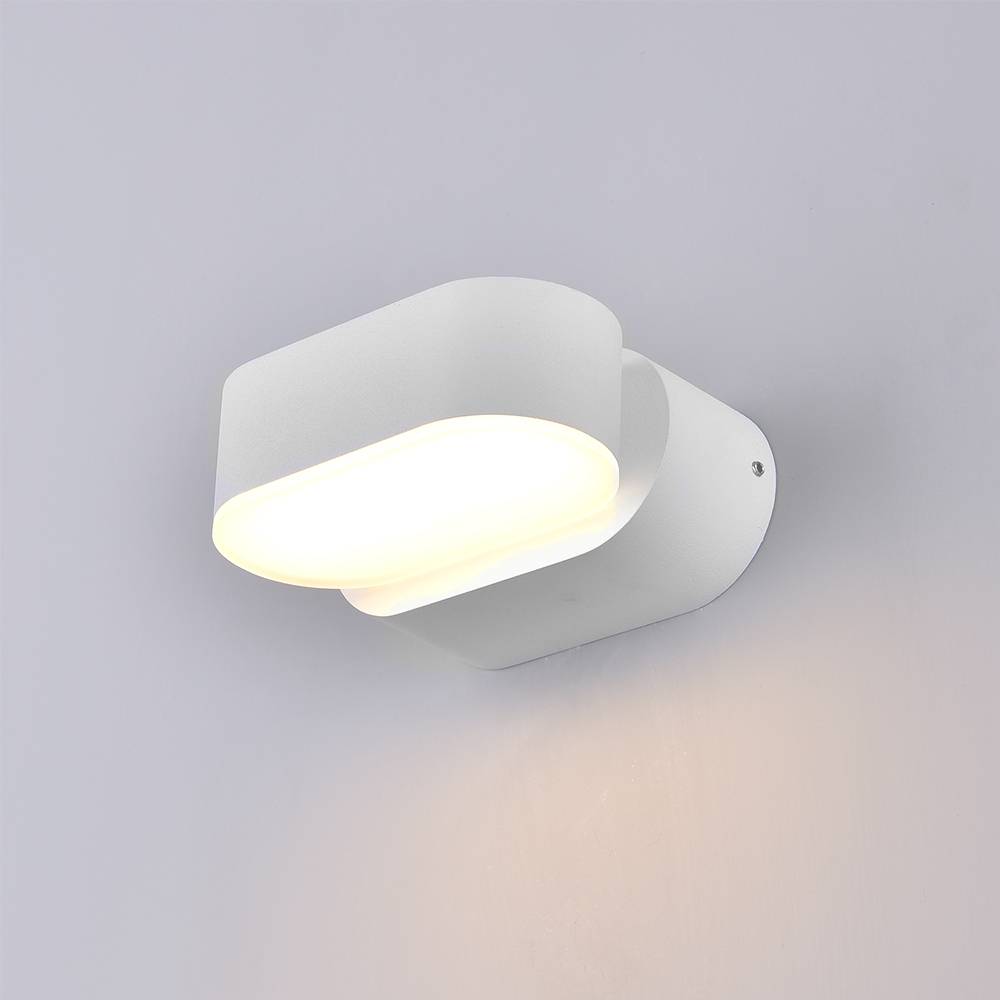 7475 6W LED СТЕНЕН ОСВЕТИТЕЛ EPISTAR БЯЛО ТЯЛО AC100-240V IP54 535LM – Топло Бяла - Image 1