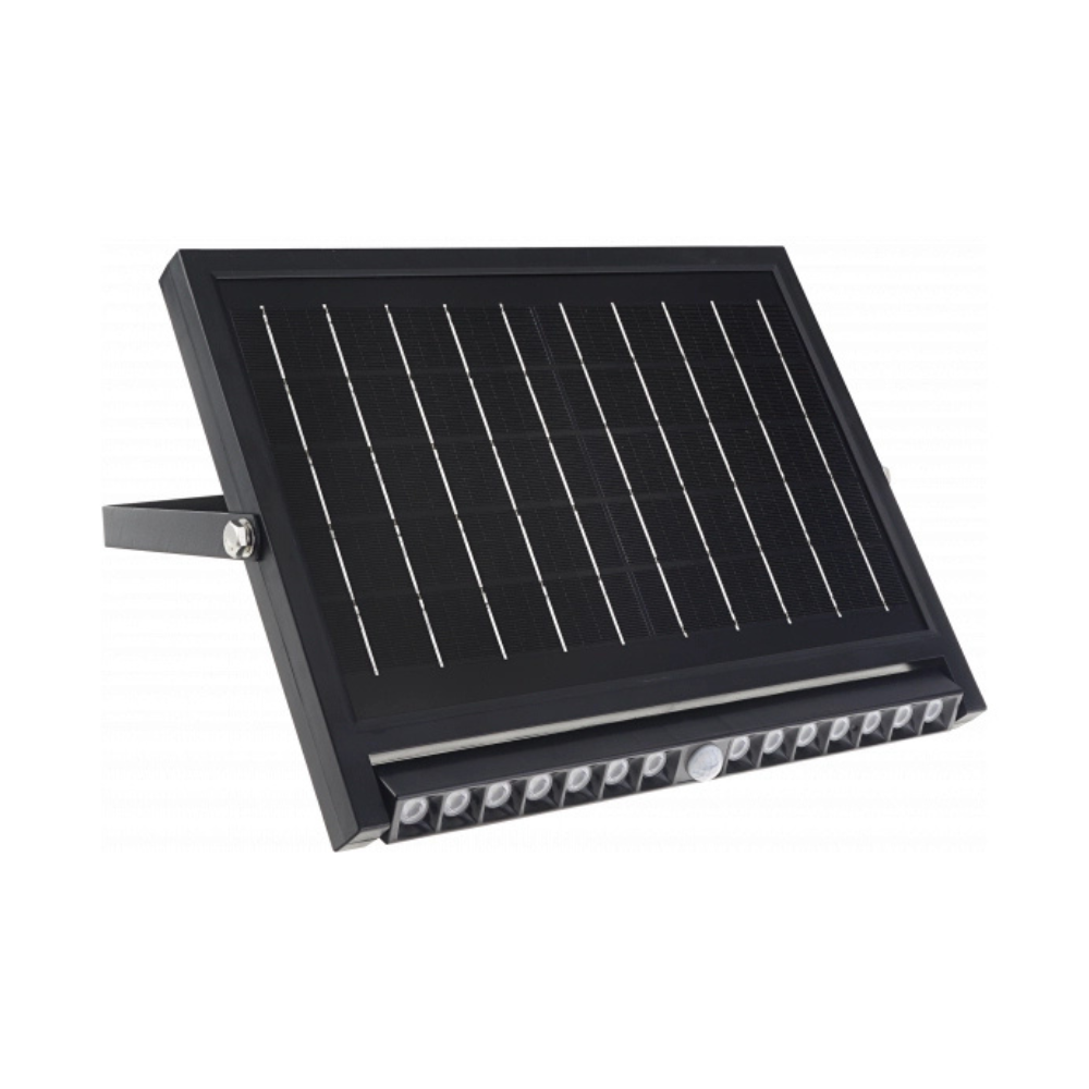 7543-1 LED SOLAR WALL LIGHT 6Ah/3.2V 1200lm PIR IP54 - Image 1