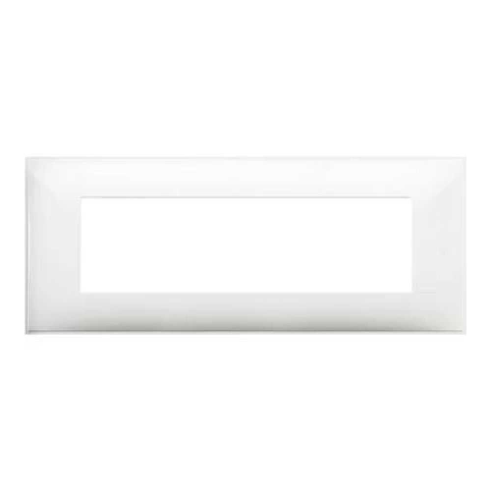 R4807RW Classia Лицева рамка 7 модулна бяла - Image 1