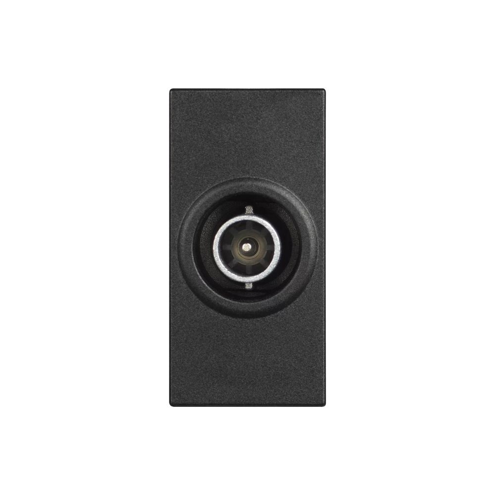 RG4202D Classia Телевизионна розетка 1М черен - Image 1