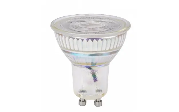 1925 (2) LED КРУШКА GU10 6W 220-240V 700LM 120° SMD ДИМИРАЩА 2800K - Image 1
