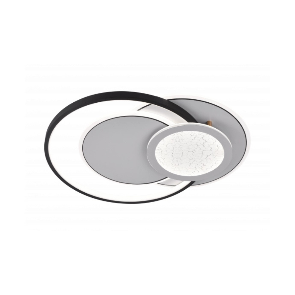 12833-5 LED ОСВЕТИТЕЛНО ТЯЛО 86W 6300LM ССТ ЧЕРНО/БЯЛО С ДИСТАНЦИОННО УПРАВЛЕНИЕ - Image 1