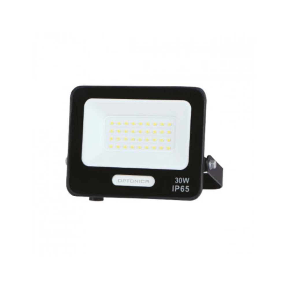 15822 LED SMD ПРОЖЕКТОР ЧЕРЕН 30W 90lm/W AC180-265V 120° IP65 3000K – 15cm КАБЕЛ - Image 1