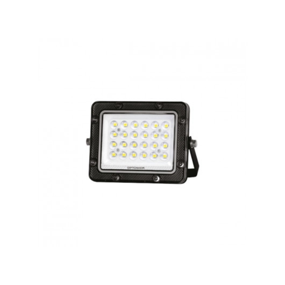 15877 LED SMD ПРОЖЕКТОР ЧЕРЕН 20W 100lm/W AC180-265V 90° IP65 6000K – 30cm КАБЕЛ - Image 1