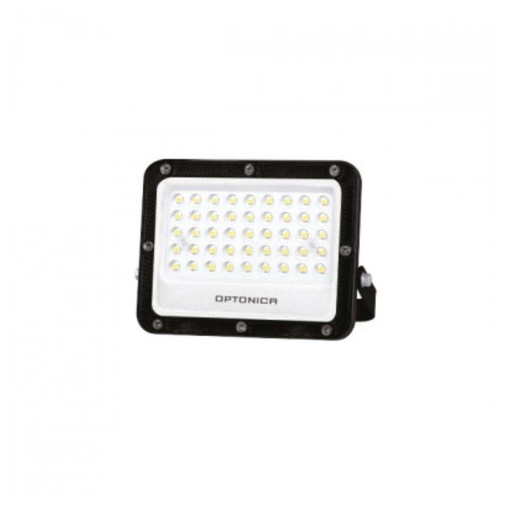 15880 LED SMD ПРОЖЕКТОР ЧЕРЕН 30W 100lm/W AC180-265V 90° IP65 3000K – 30cm КАБЕЛ - Image 1