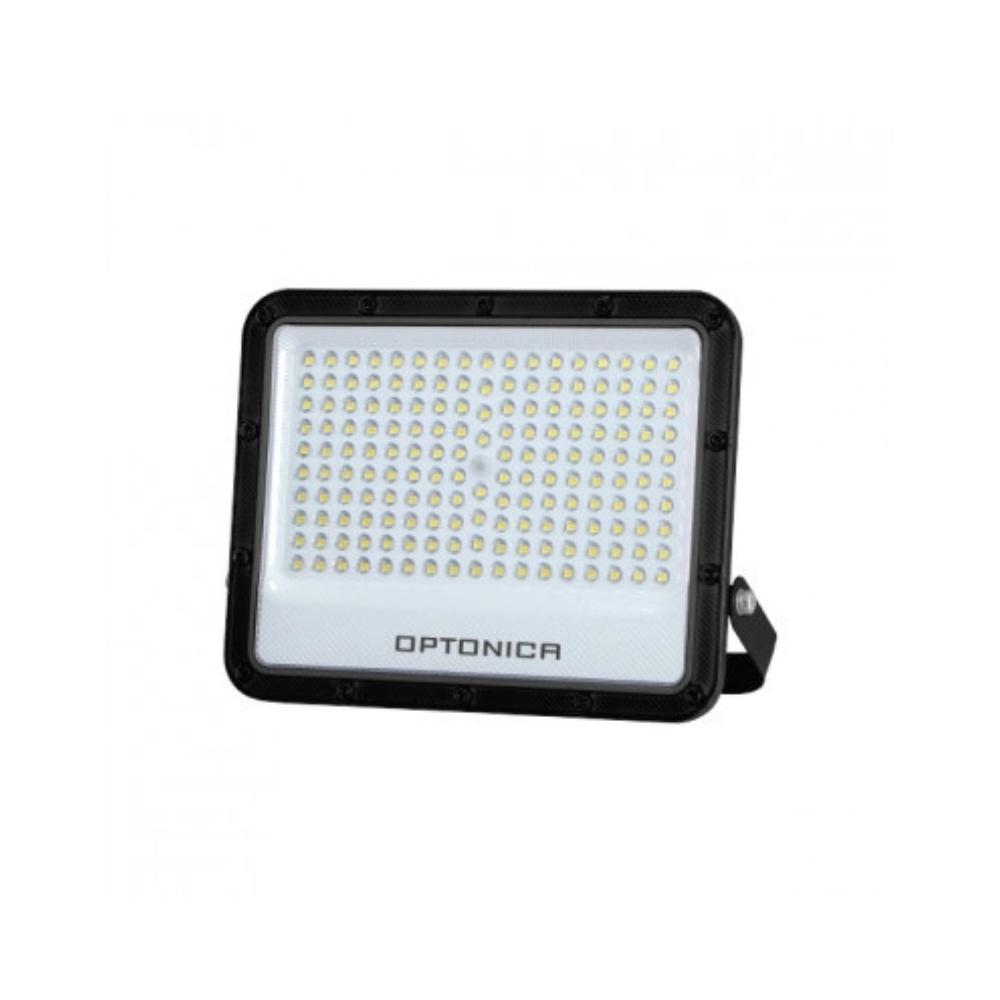 15886 LED SMD ПРОЖЕКТОР ЧЕРЕН 100W 100lm/W AC180-265V 90° IP65 4000K – 100cm КАБЕЛ - Image 1