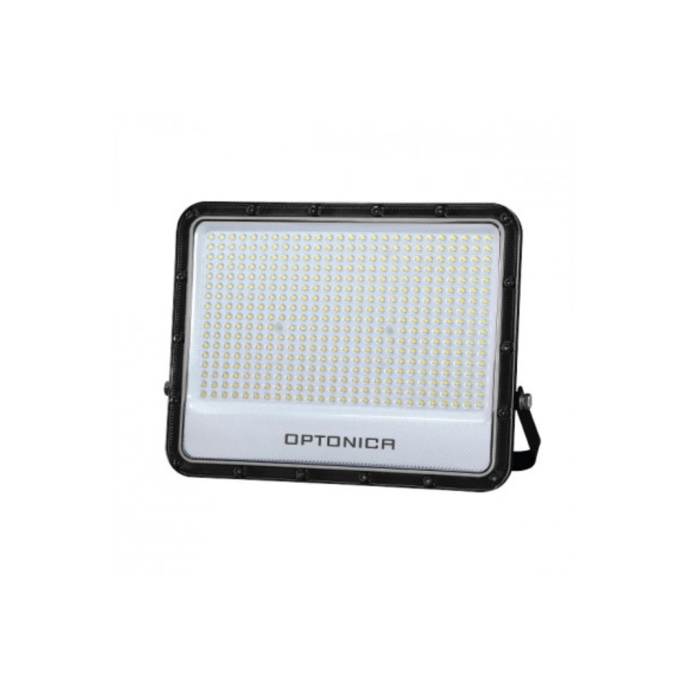 15893 LED SMD ПРОЖЕКТОР ЧЕРЕН 300W 140lm/W AC180-265V 90° IP65 6000K – 100cm КАБЕЛ - Image 1