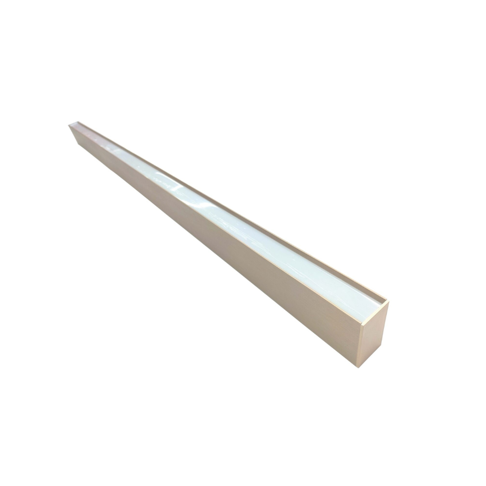 16775 LED ЛИНЕЕН ОСВЕТИТЕЛ 38W 3800LM 120см CCT ЗЛАТНО ШАМПАНСКО IP20 ПЛАСТМАСА - Image 1