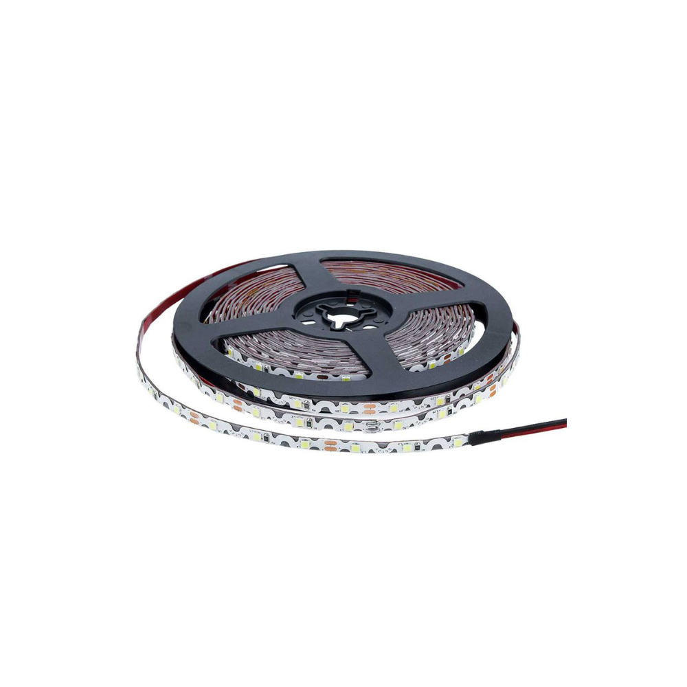 4546 LED S-ЛЕНТА 2835 IP20 60LEDs/m, 6mmW DC12V, 7.2W/m 5m/roll 4500K - Image 1