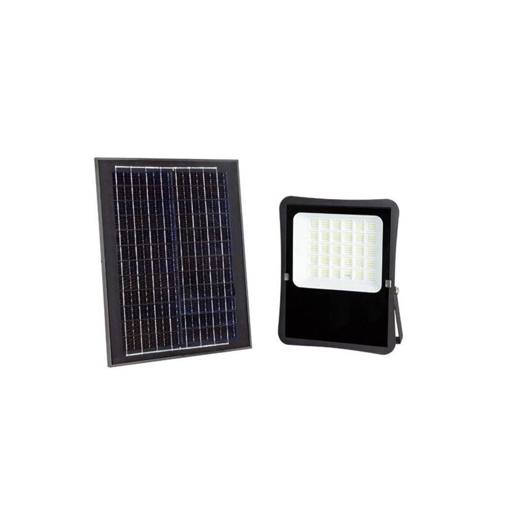 5433 LED ПРОЖЕКТОР СЪС СОЛАРЕН ПАНЕЛ 25W 2200Lm 6000K 3.2V/22Ah - Image 1