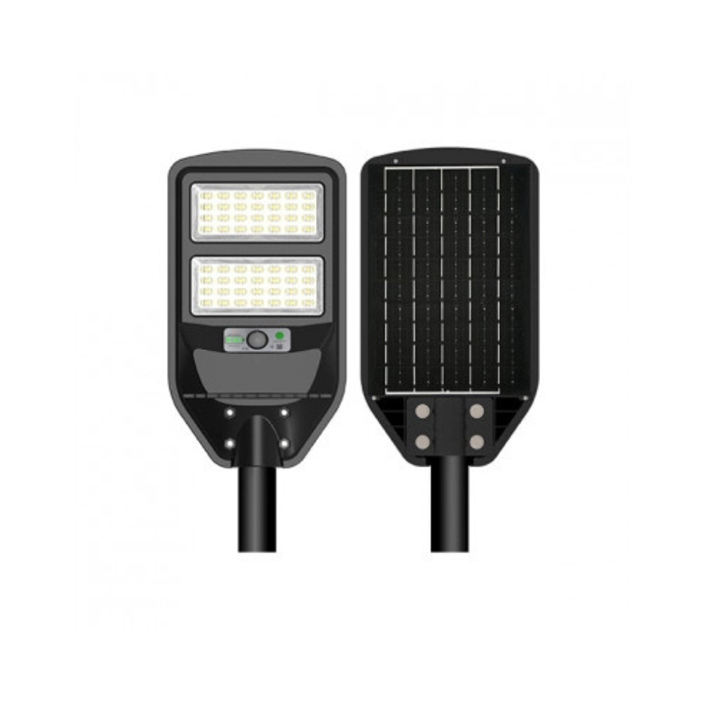 9145 LED СОЛАРНО УЛИЧНО ОСВЕТЛЕНИЕ 1200LM 8Ah IP65 + ДИСТАНЦИОННО УПРАВЛЕНИЕ - Image 1