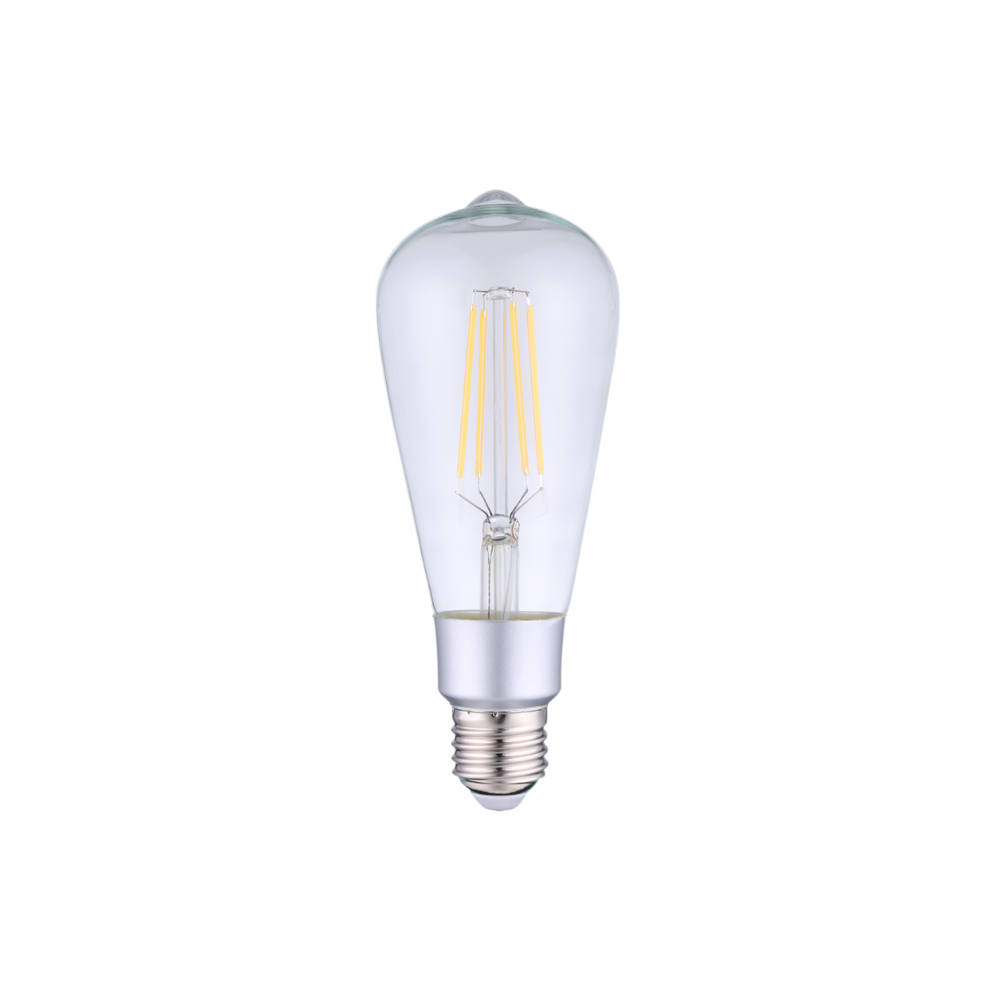 Shelly Vintage ST64 Лампа LED 7W 2700K E27 ST64 750lm 340° димируема 17000h Shelly Vintage - 262115 /до изчерпване/ - Image 1